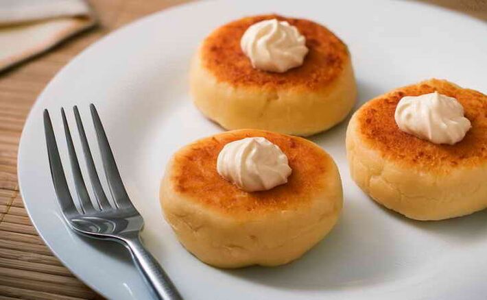 сырнікі на бялковай дыеце