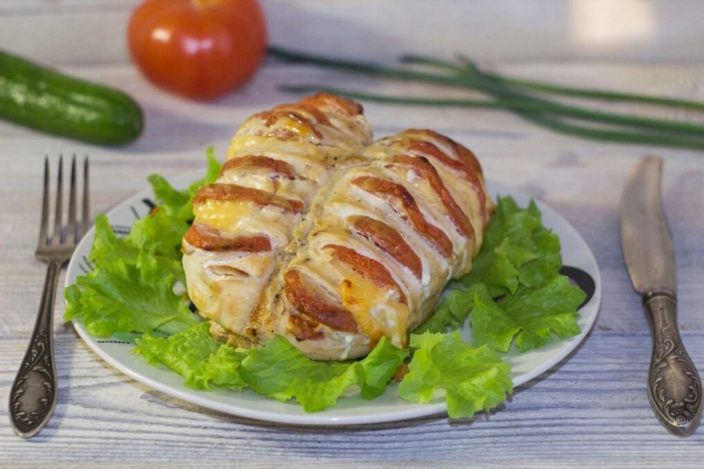 курыная грудка на бялковай дыеце
